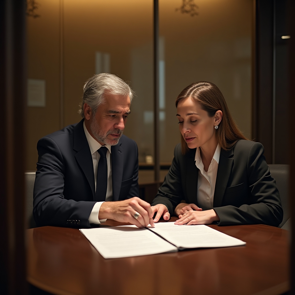 Юрист консультирует клиента по страховому спору