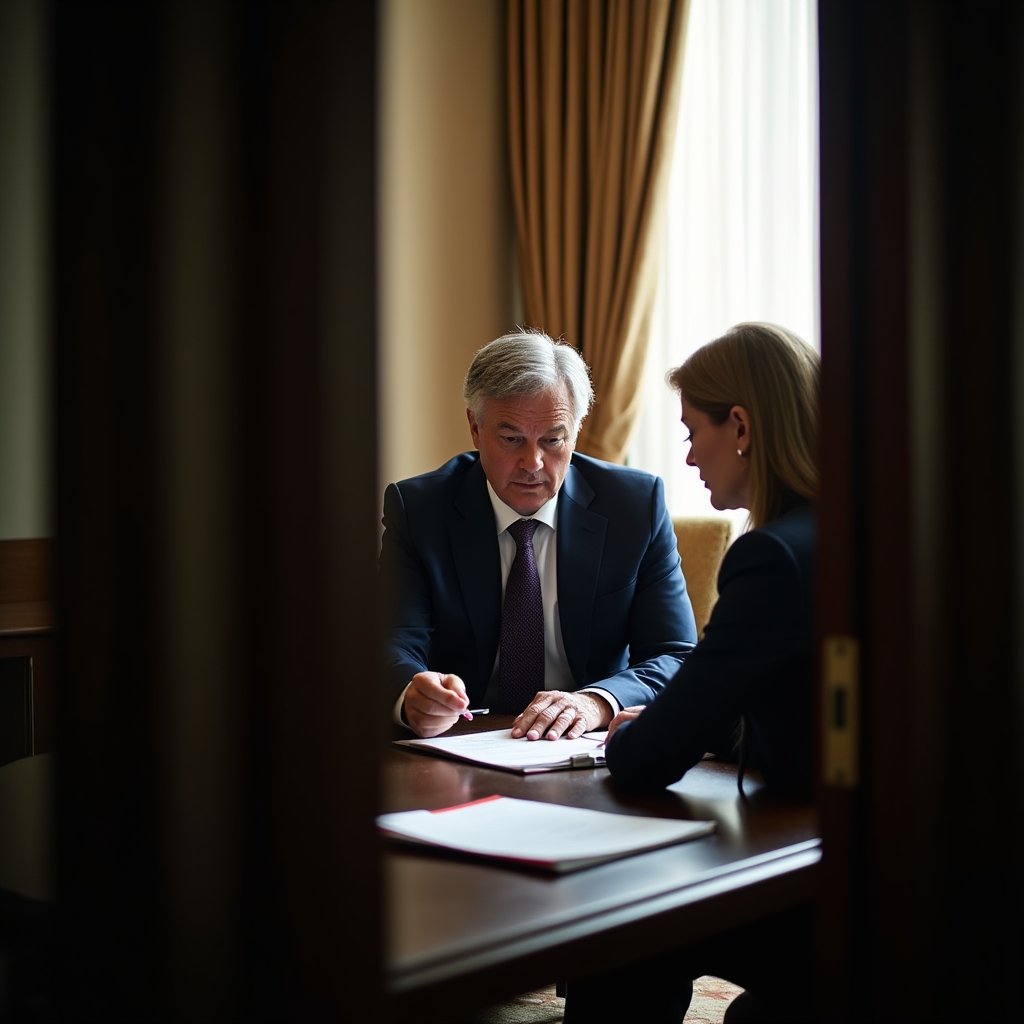 Команда юристов обсуждает стратегию